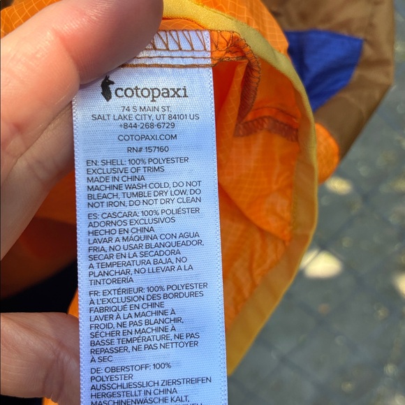 Cotopaxi Teca Half Zip Windbreaker Women’s M Sold As Is - Picture 3 of 16